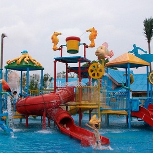 Outdoor Large-Scale Water Amusement Equipment, Children's Swimming Pool, Water Slide, Stainless Steel Water Play, Water Spray Facilities