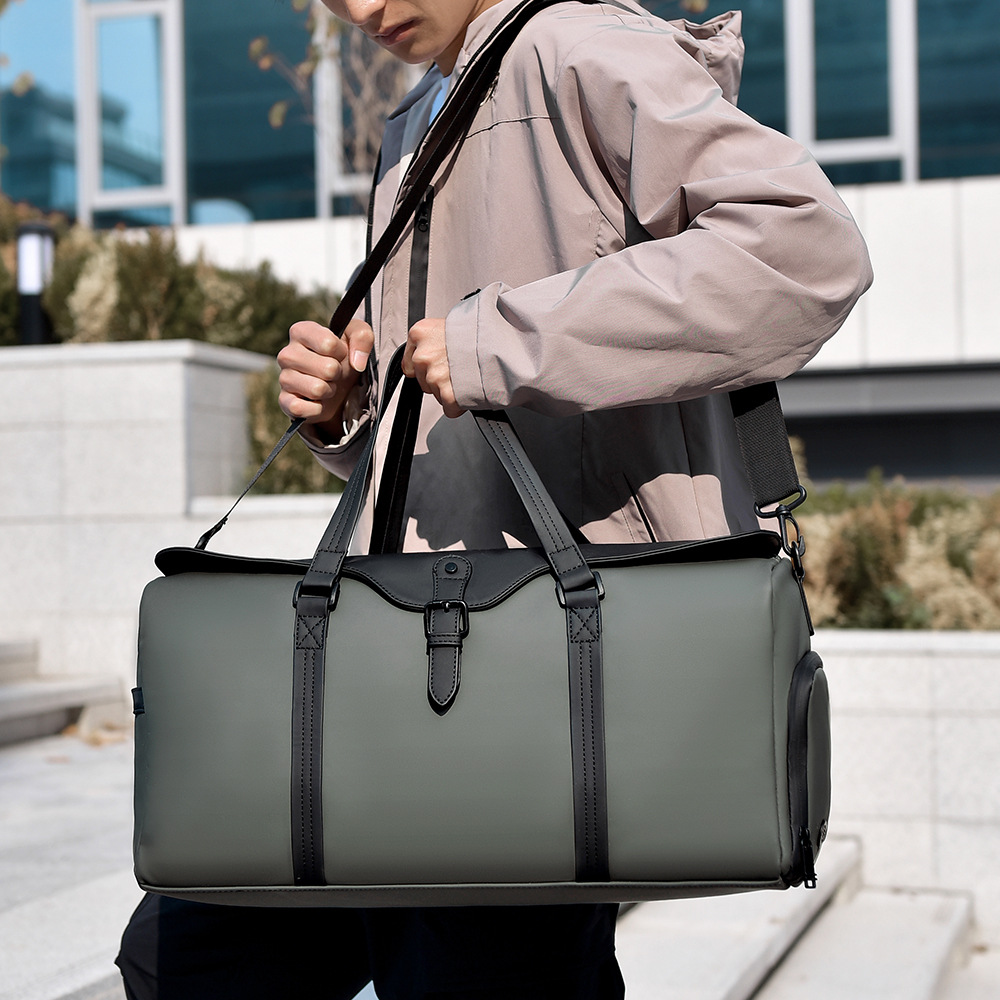 Bolsa de viaje de alta calidad transfronteriza gran capacidad de almacenamiento de zapatos independiente bolsa de yoga bolsa de fitness de viaje de negocios bolsa de tracción