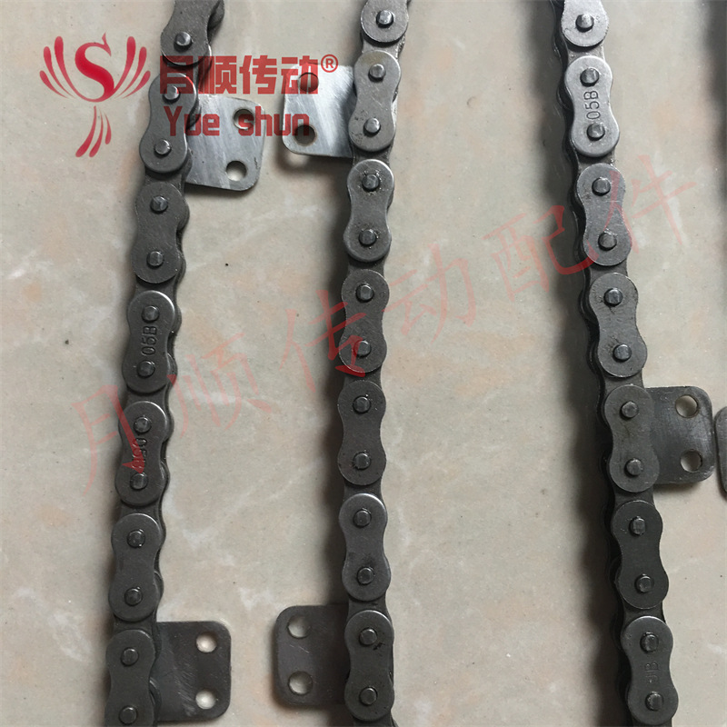 28A 32A 40A 06B 08B 10B 12B-SA1 SK1单侧双侧单孔直立弯板链条