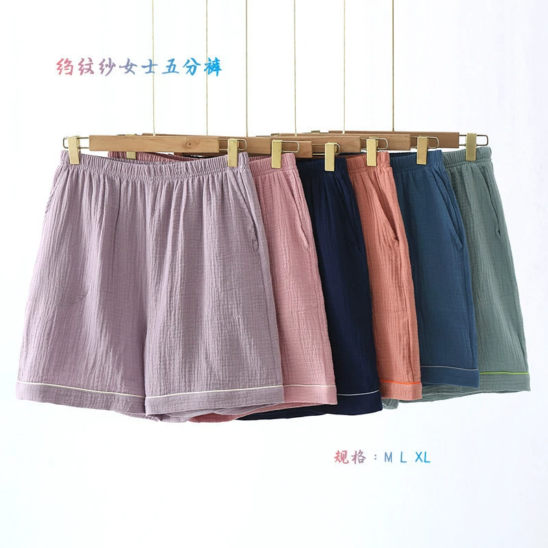 Summer gauze shorts, trousers