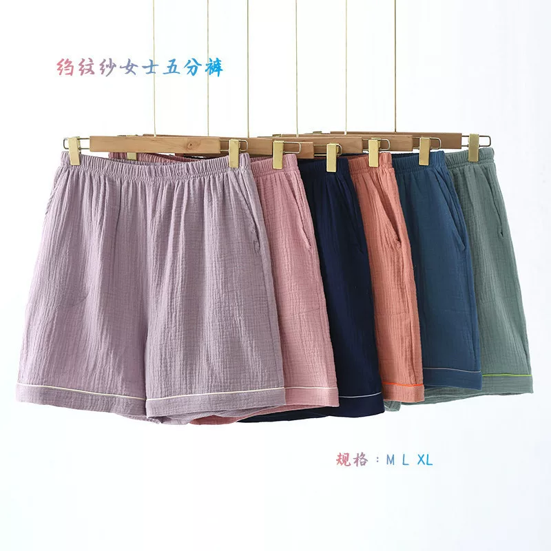 Summer gauze shorts, trousers