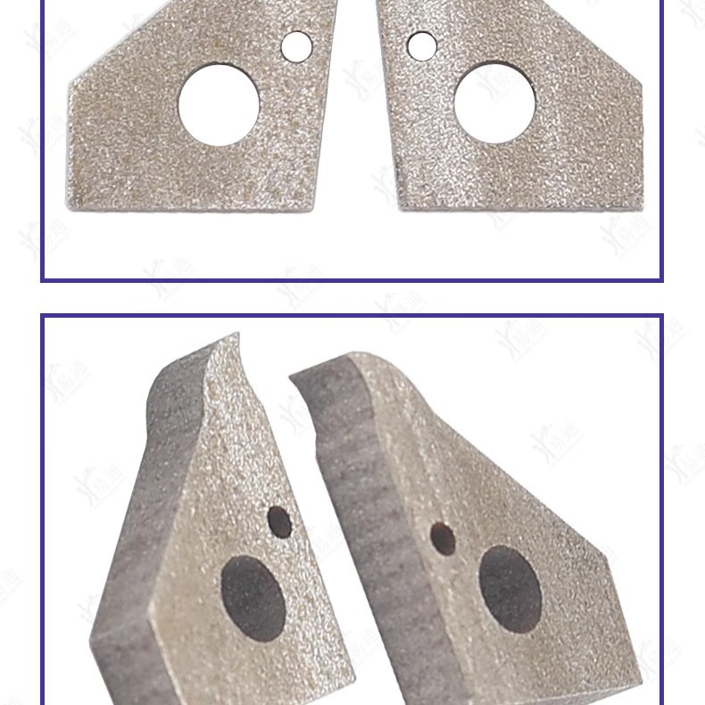 Special Triangular Block (Blade) for Luo Gong Lock Removal Pliers, Car Lock Special Lock Core Removal Tool Accessories
