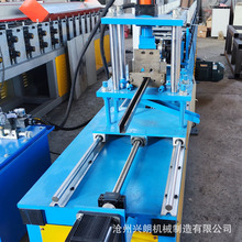 公路施工围挡设备卡槽机 冷弯成型机 伺服追剪追冲龙骨卡槽成型机