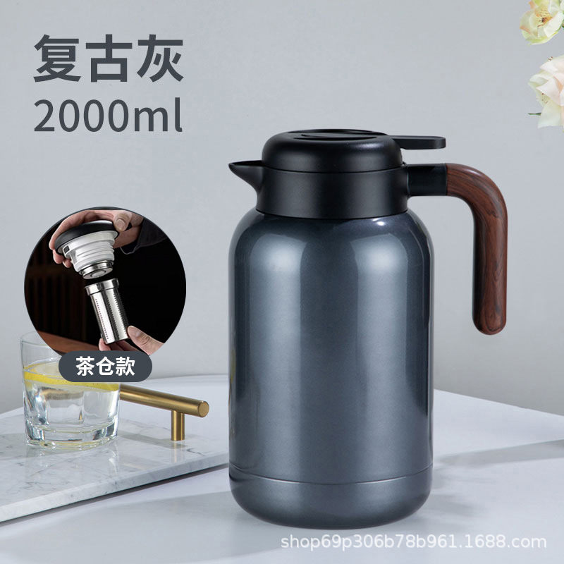 316 de acero inoxidable tetera estofada olla térmica miso antiguo té blanco cáscara de mandarina olla estofada Shangming cafetera hervidor
