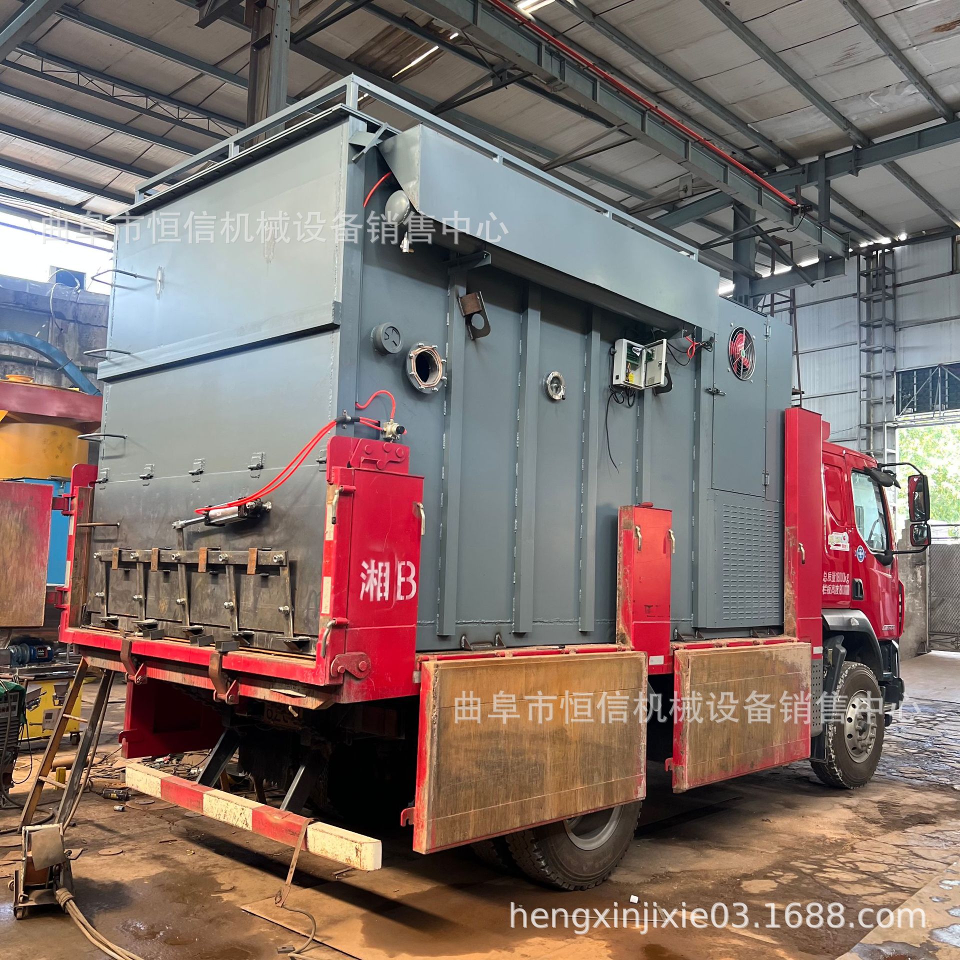 大吸力200型炉膛堆积灰负压吸灰车 可以储存8立方的车载吸尘车zcj