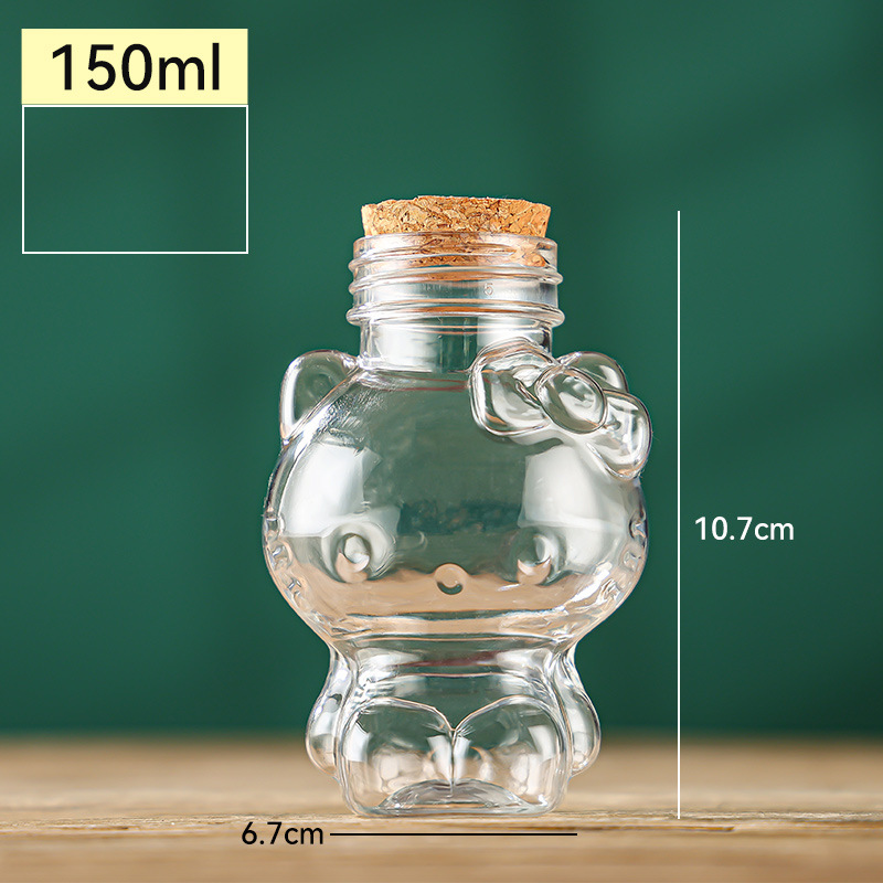 Botella de deseos de plástico de corcho DIY creativo botella de regalo de estrella flotante botella vacía image 24