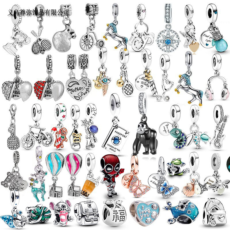 L Handmade Loose Beads Panjia Jewelry Beads Dora Pendant Accessories Wholesale DIY Bracelet Necklace Wholesale