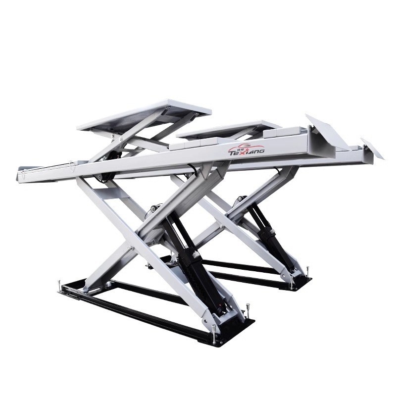 Coche gran elevación de cizalla ultrafino niño y madre tijeras plegables sin ranura cizalla reparación de automóviles localizador de cuatro ruedas