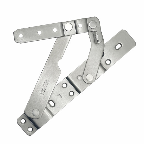Special 304 stainless steel slide support wind hinge sunroof wind brace upper and lower hinged window fire hinge