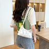 Summer underarm bag, small design universal one-shoulder bag, with embroidery