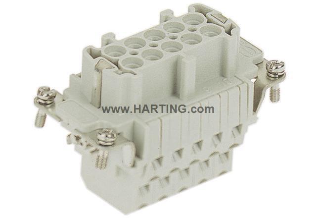 09330102772原装德国哈丁 HARTING HAN 10 ESS-F 10芯母头连接器