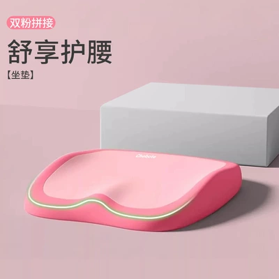 Support Cushion, Waist support - cushion-double-pink-stitching