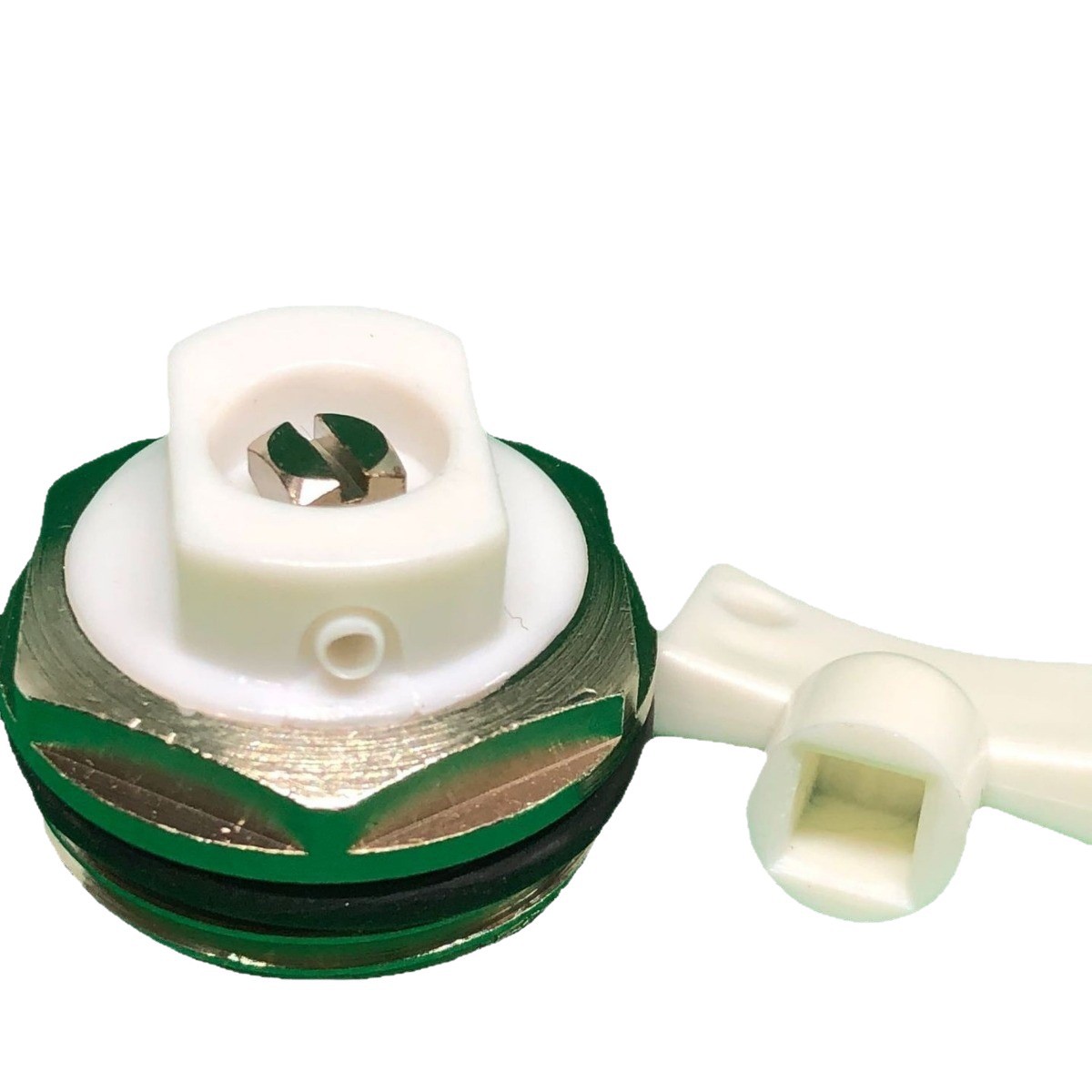 Válvula de Purga para Radiador de 3/8, 1/2, 3/4 y 1 Pulgada en Latón para Calefacción