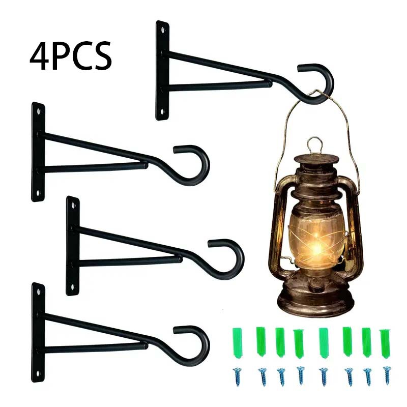 Cross-Border Special Supply of Iron Hooks, Ceiling Hooks, Potted Plant Balcony Flower Basket Hooks, Wall Hooks, Wall Lamp Hooks