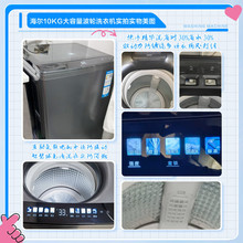 海尔10公斤双动力直驱变频精华洗波轮洗衣机 EMS100B37Mate6