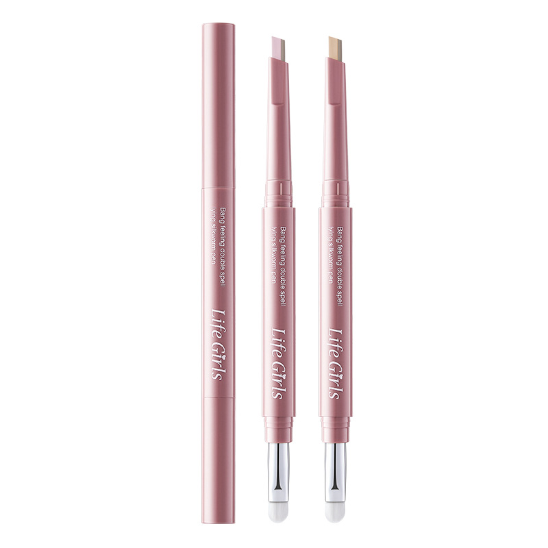 Life Girls Pencil de seda de seda de doble sentido, sombra de resaltado 2 en 1 impermeable, brillante, pencil de seda de seda natural transfronterizo image 6