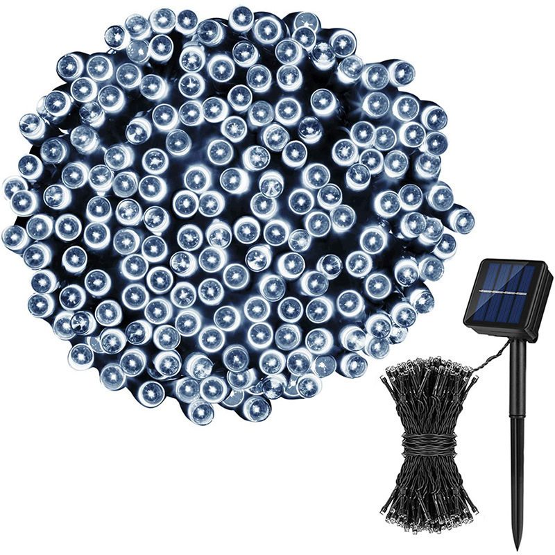 Solar al aire libre impermeable lámpara LED estrella pequeña lámpara de color lámpara de lámpara parpadeo lámpara de lámpara de lámpara