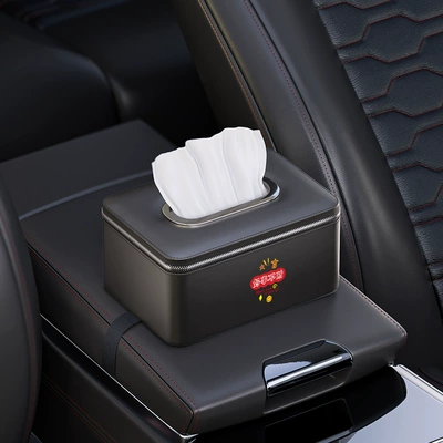 Car tissue box, car seat tissue Car tissue box/set - good-things-keep-comingquality-black-single-packarmrest-box-tissue-holder