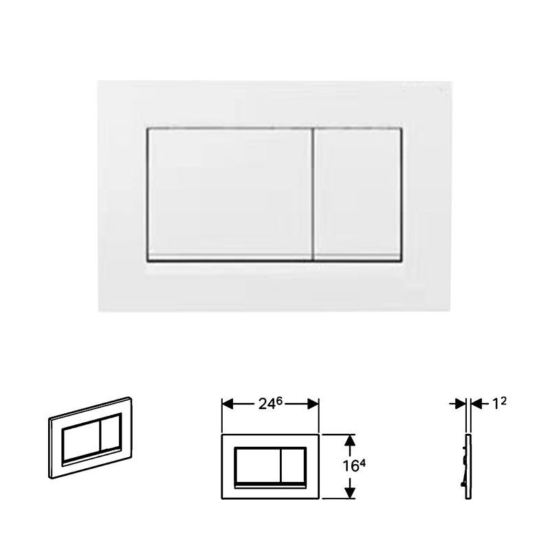 Geberit トイレアクセサリー Sigma01 隠し Delta21 パネル Alpha15 水タンクプレスウォーターパネルに適しています。|undefined