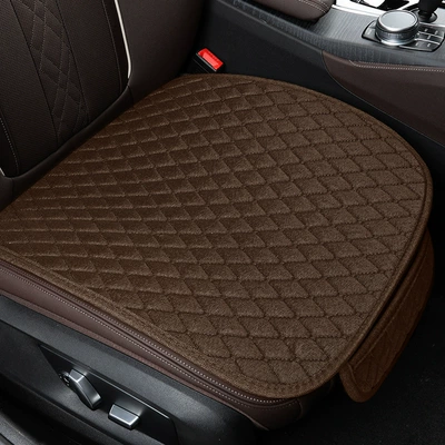 Seat cushion, seat cover – Material Seat Cushions, Linen-Free - coffee-color-front-row-single-piece