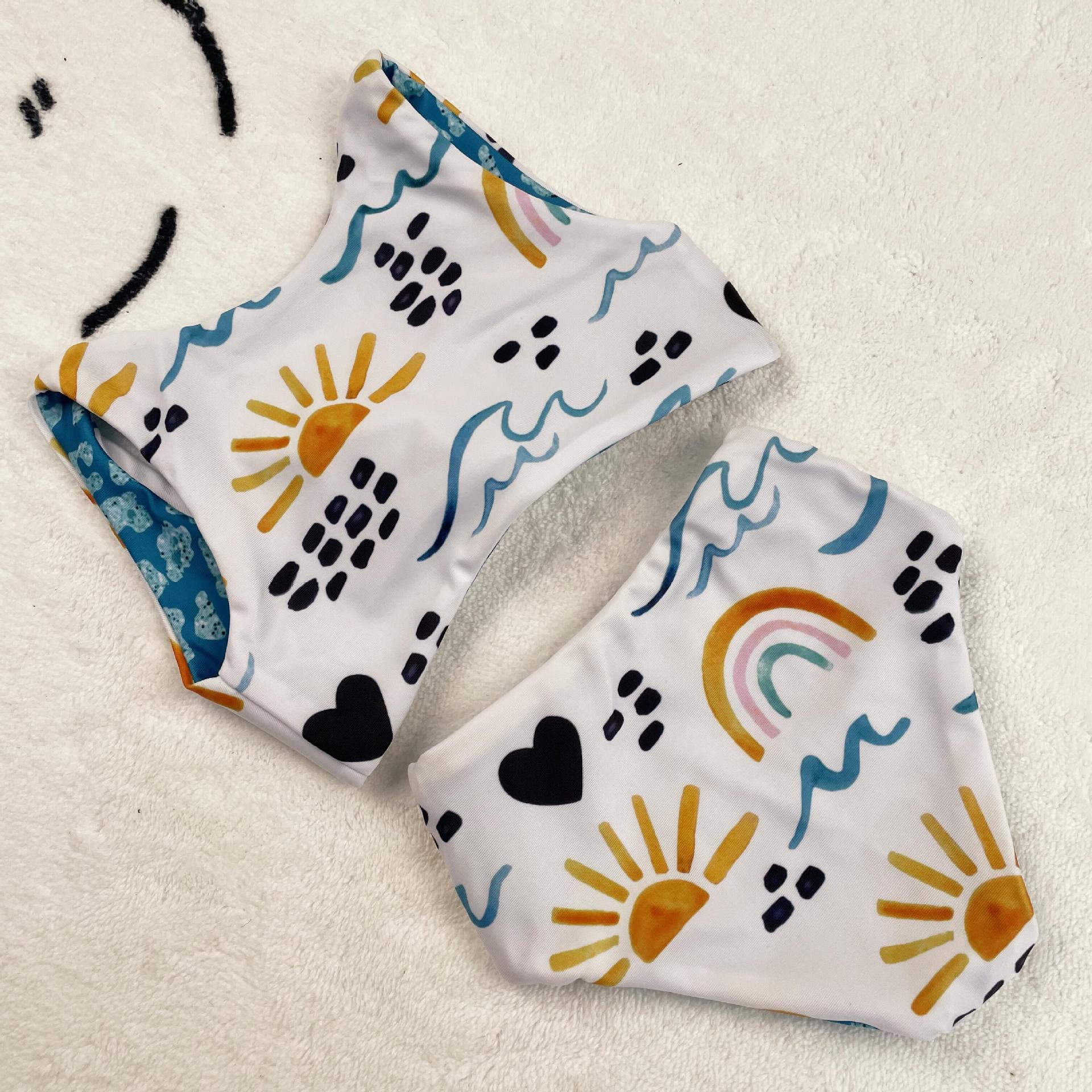 Muchachas Sol Sandía Traje De Baño Para Niños display picture 7