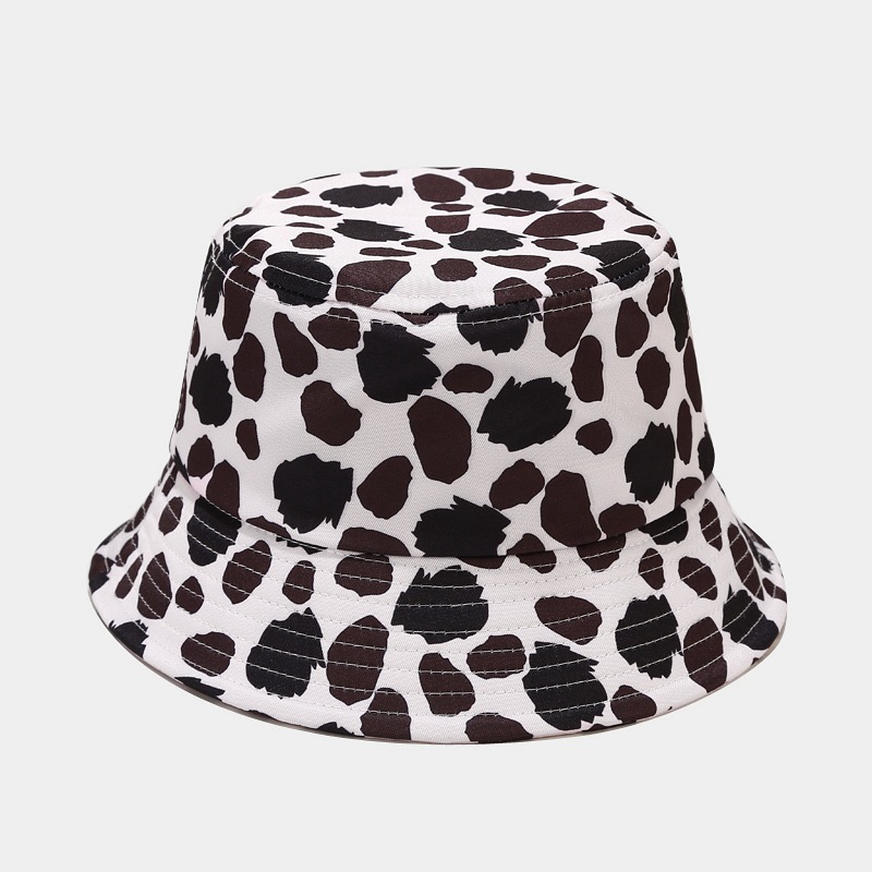 Unisex Hip-hop Retro Color Block Wide Eaves Bucket Hat display picture 4