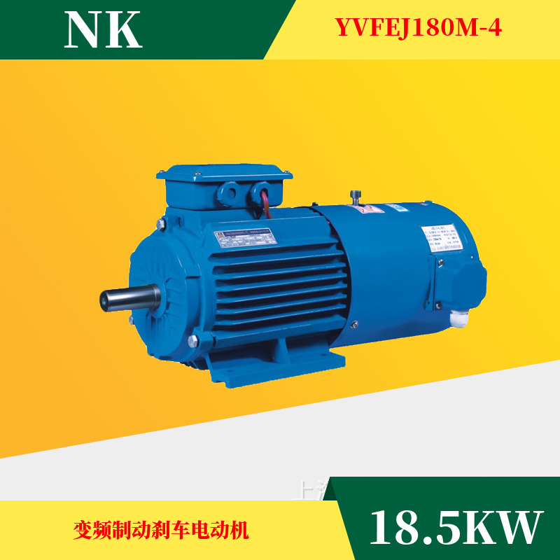 YVPEJ变频调速三相异步电动机180L-4 22KW变频马达制动电机