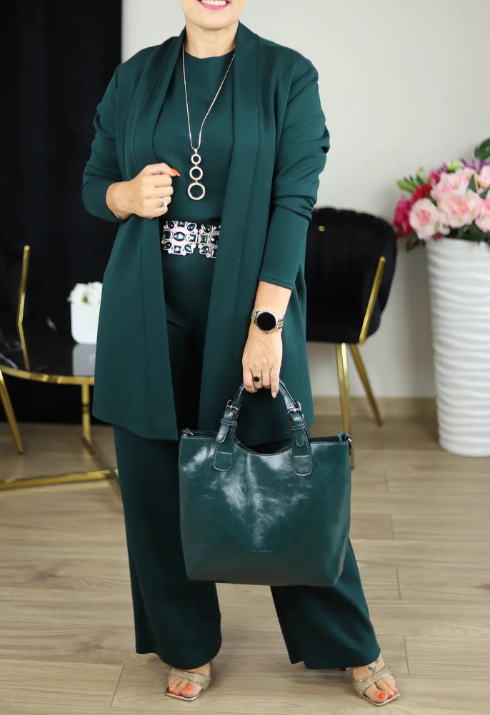 2025 European And American Cross-border Independent Station Women's Clothing Solid Color Round Neck Long Sleeve Top With_ecoleips.com