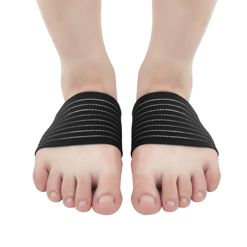 Almohadilla magnética para masaje de pies de verano, soporte para pies planos, protector de pies que absorbe los golpes, vendaje elástico, almohadilla deportiva para el antepié image 2