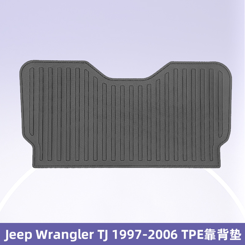 Aplicable a Jeep Wrangler TJ 1997 - 2006 almohadilla de pie TPE 3D para todo clima almohadilla del maletero