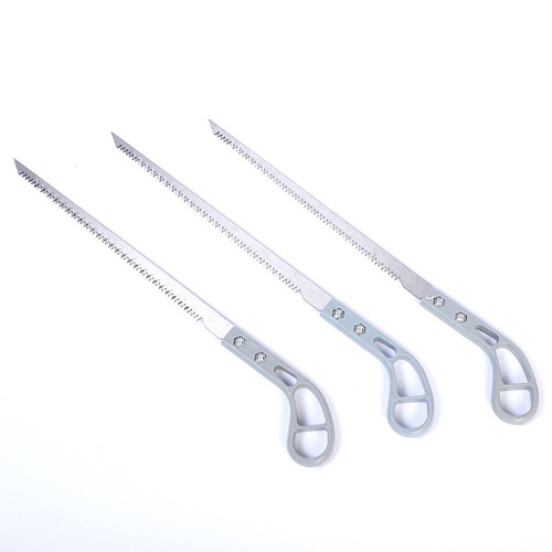 Linyi Manufacturer Wholesale Wooden Handle Cocktail Saw Mini Small Hand Saw Garden Wall Board Saw Plastic Handle Fine Tooth Small Line Tail