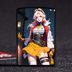 王者榮耀人物打火機 金屬防風創意打火機 復古煤油機支持一件代發