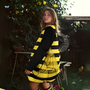 Halloween Funny Bee Animal Costume Thanksgiving Christmas