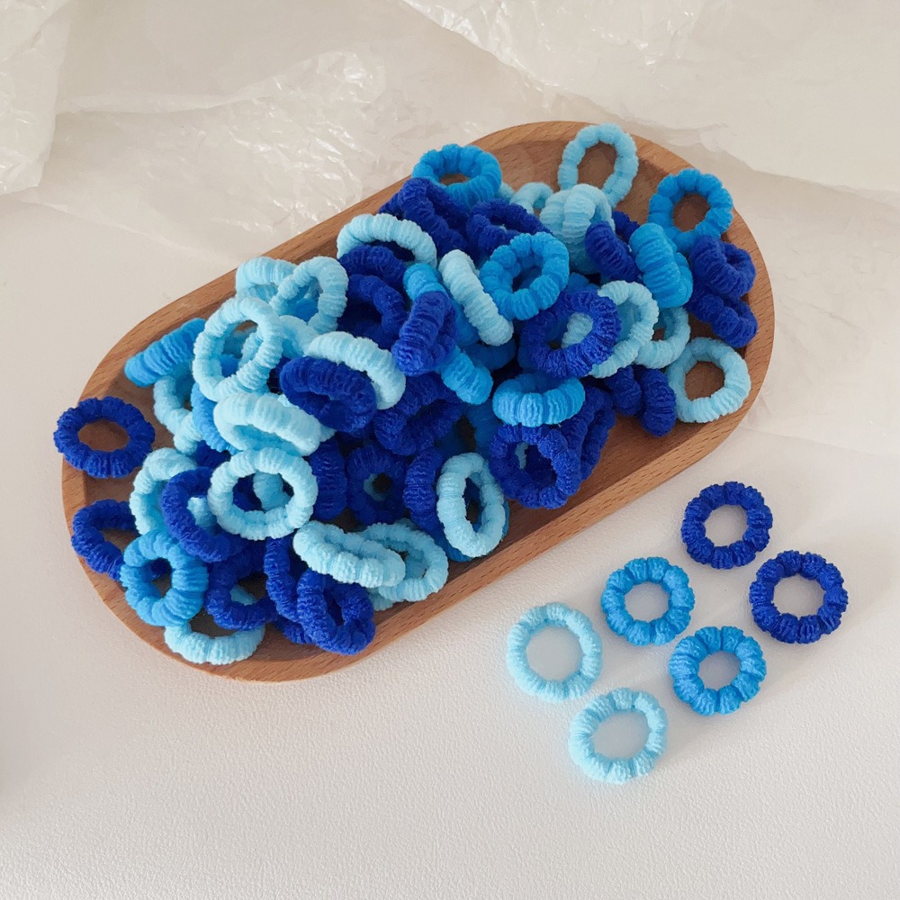 엄지손가락 고리 파란색 계열 100개입 통