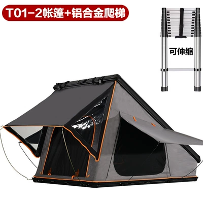 Aluminum Alloy Triangular Roof Avtomobil dam çadırları - t01-2-telescopic-ladder-consult-customer-service-for-details