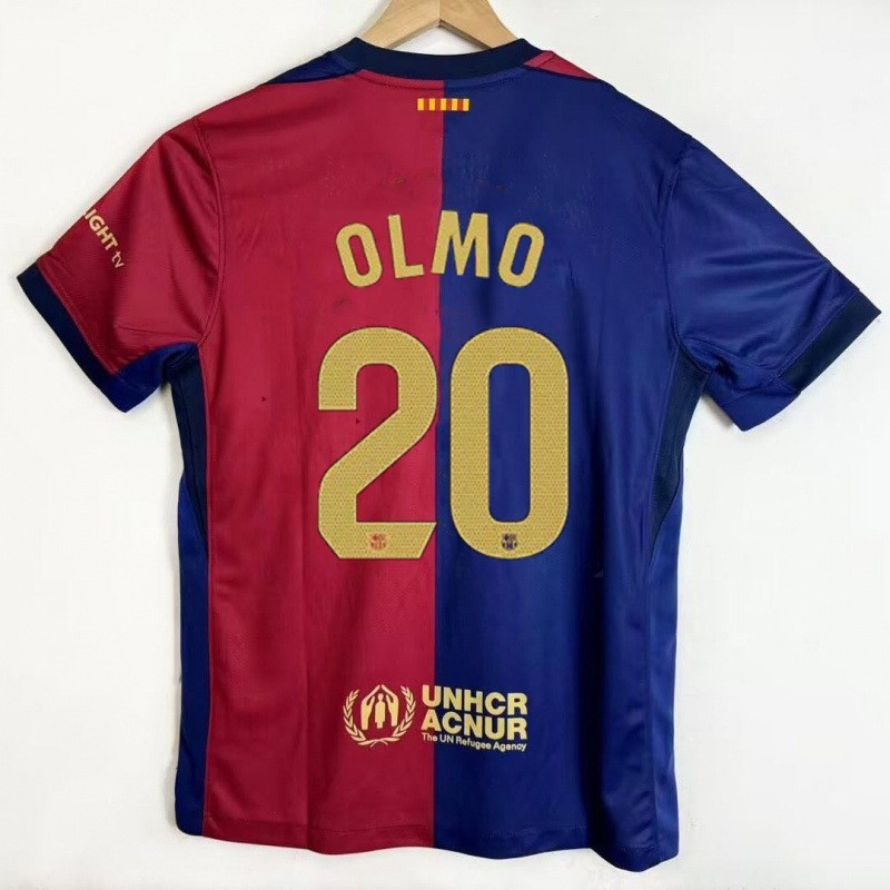 2425 チェルシー パリ ホーム アウェイ ファン 9番 レヴァンドフスキー 19番 アマール ガヴィ ペデリ サッカーユニフォーム|undefined