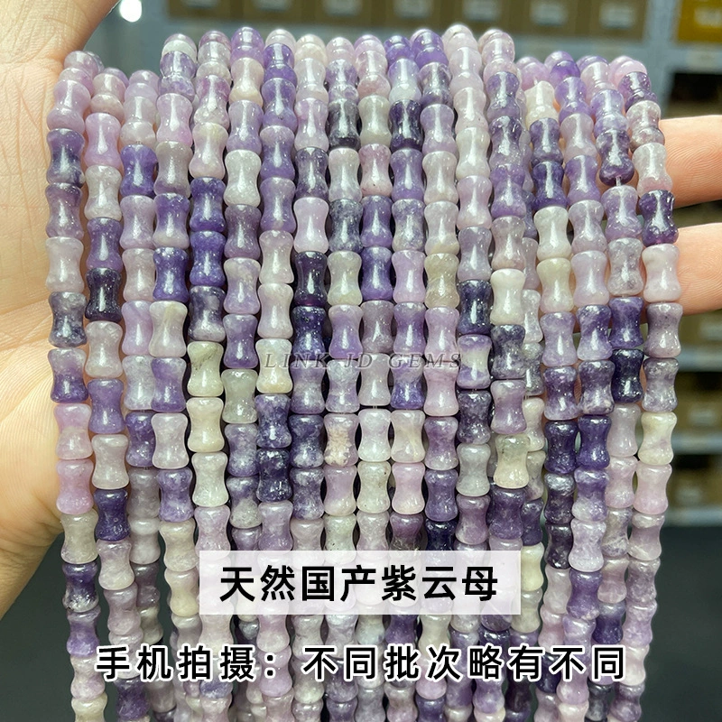 Бамбуковые бусины Tube Jade, 12 мм, натуральный камень для браслета своими руками — 32 шт в нити