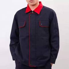 Workwear Set for Steel Plant - Autumn/Winter Canvas Protective Clothing for Men - Automotive Repair/ Electric Welding Factory Uniform - Durable