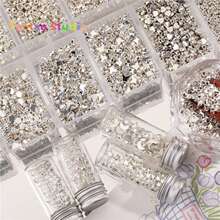 碎银几两星星爱心十字方块异形隔珠亮银串珠手链项链diy饰品配件