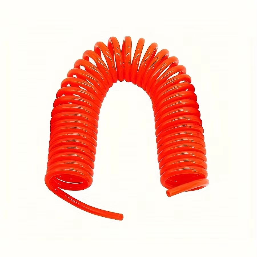 可跨境代贴标签 PU spring tube pneumatic pipe air tube