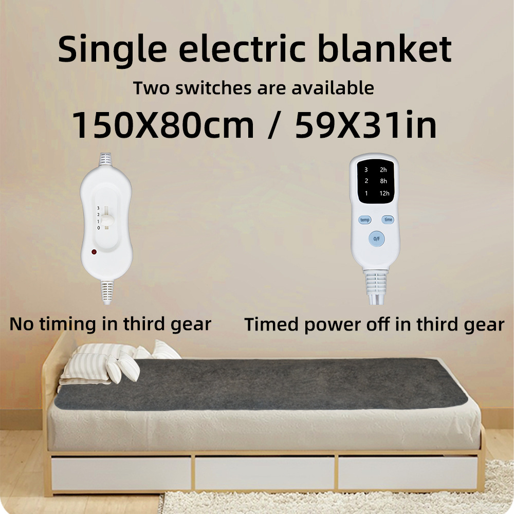 Coperta riscaldante elettrica standard 220V UE 110V Giappone USA AU Materasso caldo_voghion.com