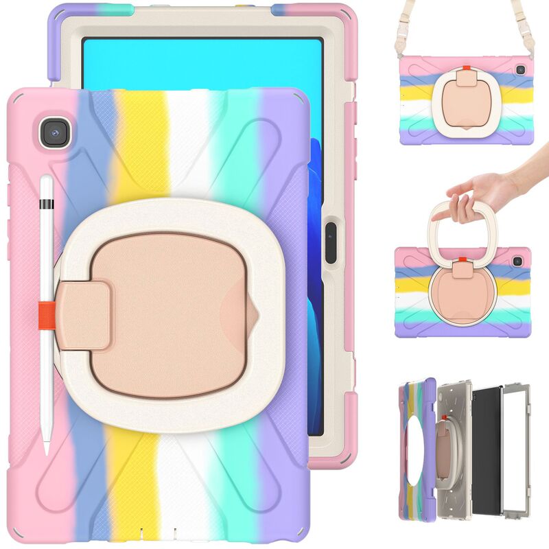 SuitAble for SAmsung A8 10.5 X200 SAtchel RotAting StAnd S8Ultra TAblet Protective Cover P613 Anti-fAll Shell