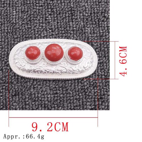 Tibetan Tibetan clothing belt accessory pendant waist chain accessory accessory Tibetan silver semi-finished DIY decoration accessory