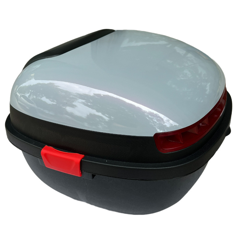 Suitable for Yadea, Aima, Tailing, Luyuan, and Xiaoniu Electric Scooters, Trunk Battery Car Rear Trunk Storage Box, Off-Road Model