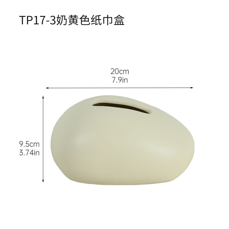 Caja de servillas de cerámica dorada y plateada, caja de servillas domésticas, caja de almacenamiento, mesa de té, caja de extracción, decoración de escritorio, decoración