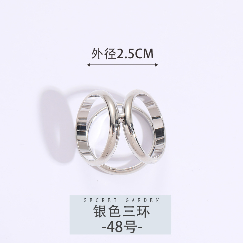 48호 [실버 쓰리링]