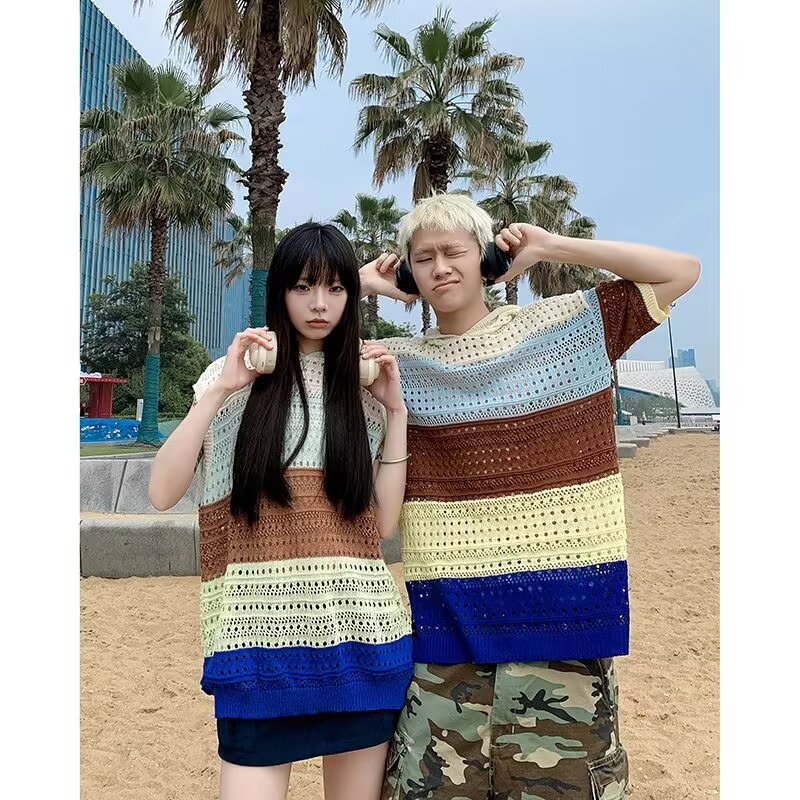 Knitted shirt for men and women