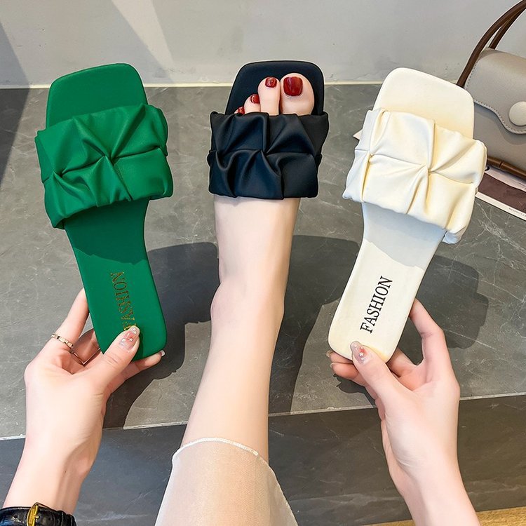 Bayanlar Kadın Parmak arası Terlik Plaj Partisi Sentetik Kumaş Su Geçirmez_voghion.com