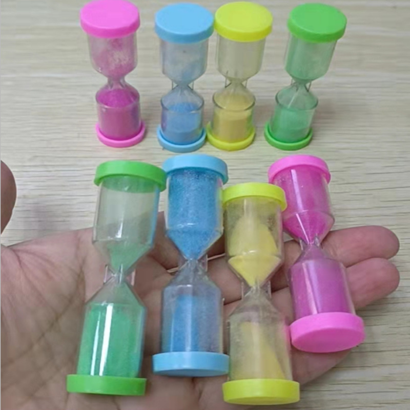 Plastic anti-drop Mini small hourglass toys children Students Creative timing gadgets children gifts Plastic anti-drop Mini small hourglass toys children Students Creative timing gadgets children gifts