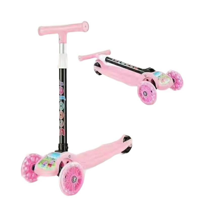 Fabricante de regalos para niños patinetes Miko plegables patinetes de pedal de rueda de flash patinetes de 1 - 6 años